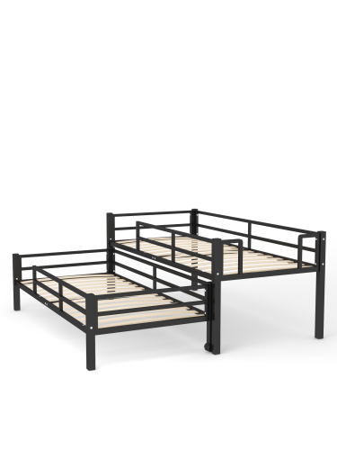 Кровать  выкатная Твинни, черный	 фото 3