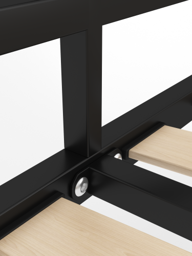 Кровать  выкатная Твинни, черный	 фото 13