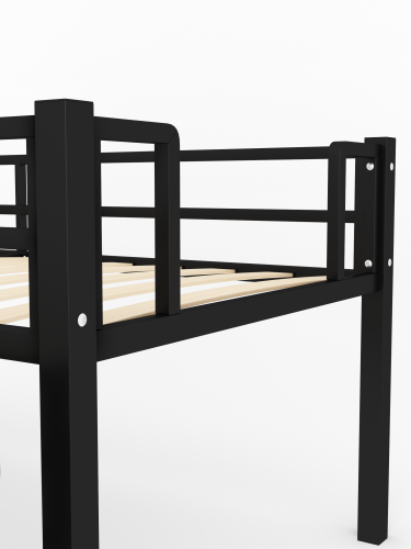 Кровать  выкатная Твинни, черный	 фото 12